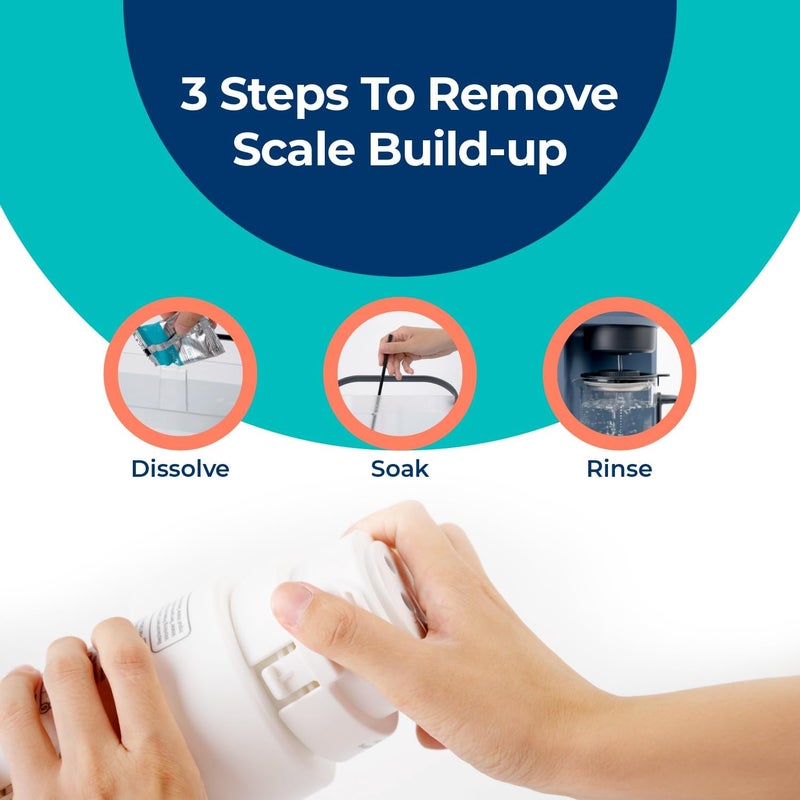 Bluevua Descaling Kit for RO100ROPOT-Lite & RO100ROPOT-Lite(UV) & RO100ROPOT-Travel Systems - Essential Maintenance for Optimal Water Quality - Image 3